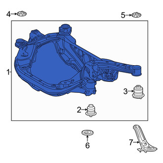 Toyota OE - Front Suspension Subframe Crossmember