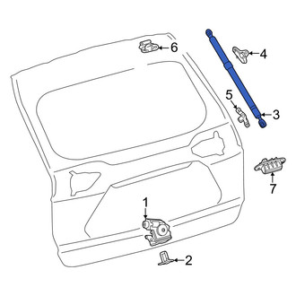 Toyota OE - Right Liftgate Lift Support