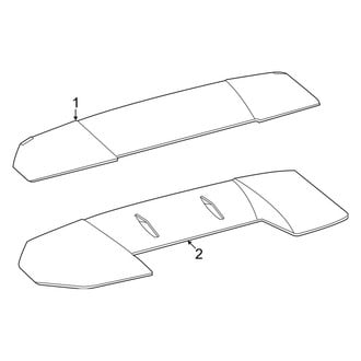 Toyota OE - Lift Gate - Spoiler (Limited)