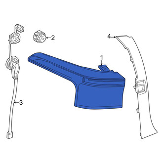 Toyota OE - Rear Left Tail Light Assembly