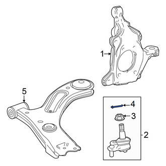 Toyota OE - Front Suspension Ball Joint Lock Pin