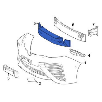 Toyota OE - Front Bumper Impact Absorber