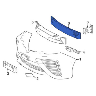 Toyota OE - Front Bumper Impact Bar