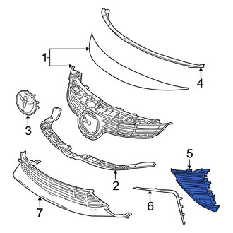 Toyota OE - Front Left Outer Grille