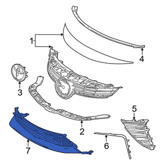 Toyota OE - Front Lower Grille