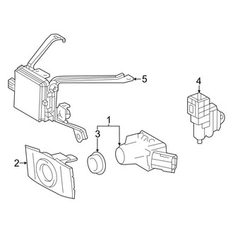 Toyota OE - Front Bumper & Grille - Electrical Components