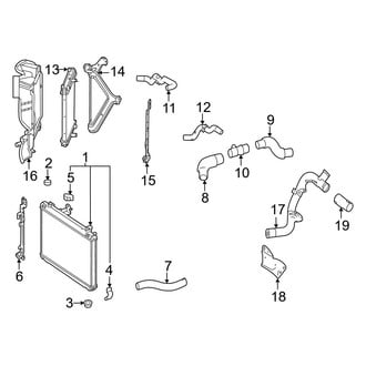 Toyota OE - Cooling - Radiator & Components