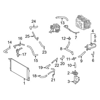 Toyota OE - Inverter Cooling Components