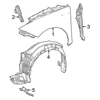 Toyota OE - Fender & Components