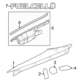 Toyota OE - Fender - Exterior Trim