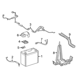 Toyota OE - Electrical - Battery (Conventional)
