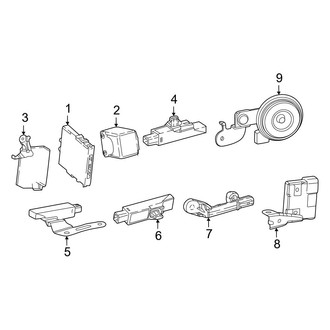 Toyota OE - Electrical - Keyless Entry Components