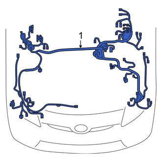 Toyota OE - Engine Compartment Wiring Harness