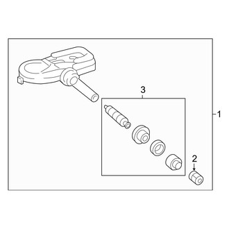Toyota OE - Electrical - Tire Pressure Monitor Components