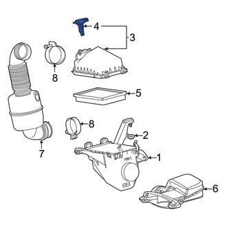 Toyota OE - Mass Air Flow Sensor