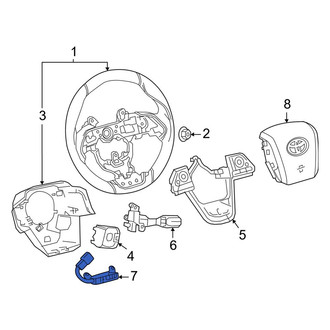 Toyota OE - Heated Steering Wheel Module