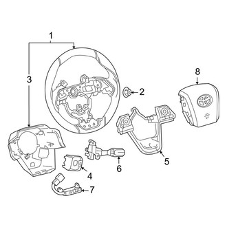 Toyota OE - Steering Wheel & Trim