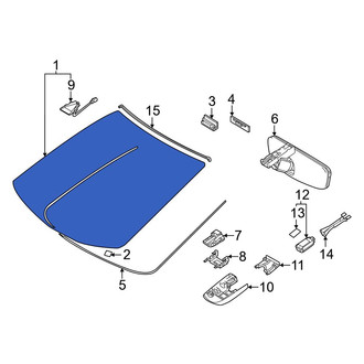 Toyota OE - Front Windshield