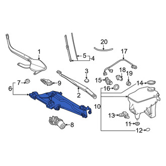 Toyota OE - Wiper Linkage