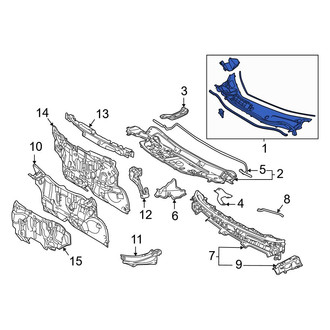 Toyota OE - Front Cowl Cover