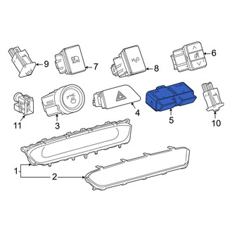 Toyota OE - Trunk Open Warning Switch
