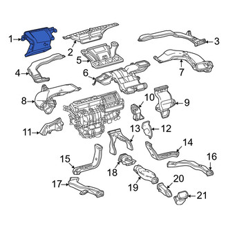 Toyota OE - Center Instrument Panel Air Duct