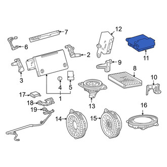 Toyota OE - Rear Radio Capacitor