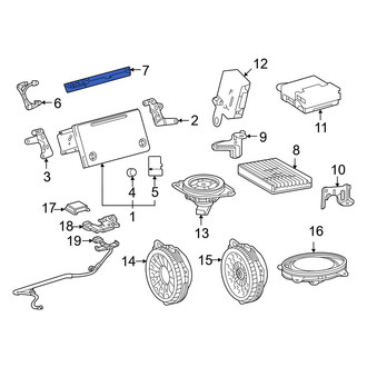 Toyota OE - GPS Navigation Control Module