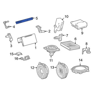 Toyota OE - Front Navigation Microphone