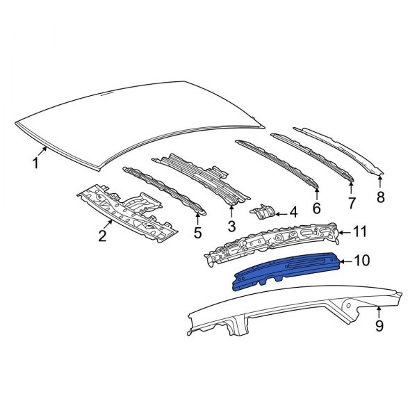 Roof Side Rail Reinforcement