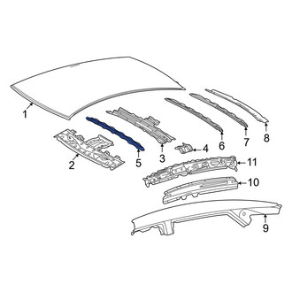 Toyota OE - Front Roof Bow