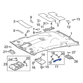 Toyota OE - Rear Interior Grab Bar