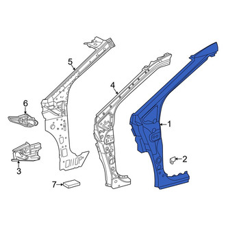 Toyota OE - Left Outer Body A-Pillar