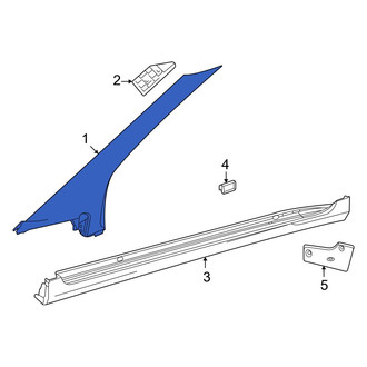 Toyota OE - Front Left Outer Body A-Pillar Trim Panel