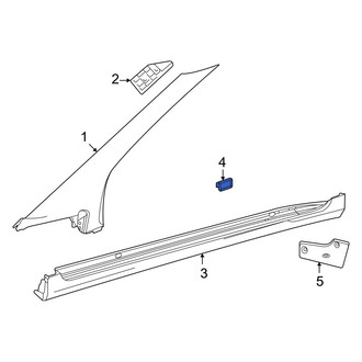 Toyota OE - Rocker Panel Molding Cap