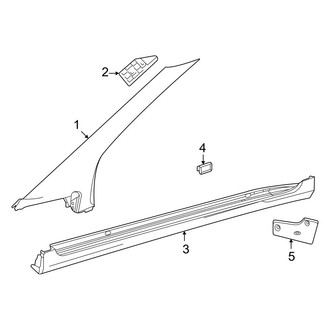 Toyota OE - Pillars, Rocker & Floor - Exterior Trim