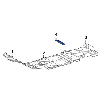 Toyota OE - Rear Center Floor Pan Crossmember