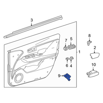 Toyota OE - Front Seat Memory Switch