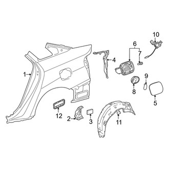 Toyota OE - Quarter Panel & Components