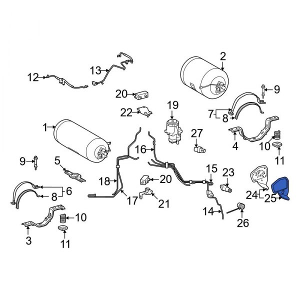 Fuel Filler Neck Insulator