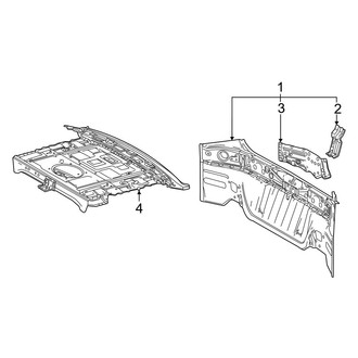Toyota OE - Rear Body & Floor - Rear Body