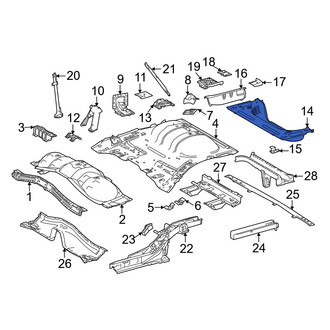 Toyota OE - Rear Floor Pan