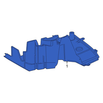 Toyota OE - Rear Left Floor Pan Splash Shield