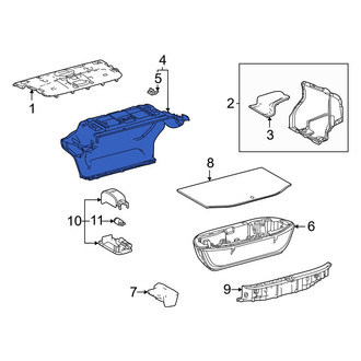 Toyota OE - Rear Trunk Trim Panel