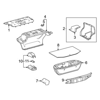 Toyota OE - Rear Body & Floor - Interior Trim