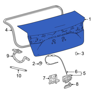 Toyota OE - Rear Deck Lid