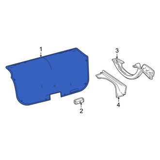 Toyota OE - Rear Deck Lid Trim