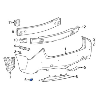 Toyota OE - Rear Left Tow Eye Cap