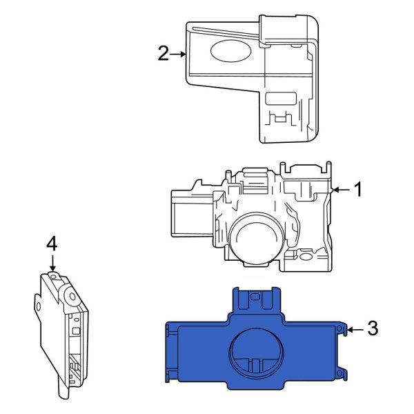 Parking Aid Sensor Housing