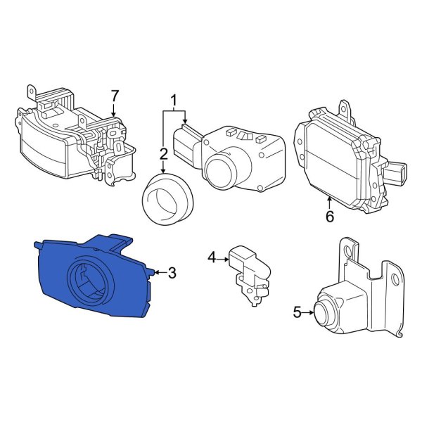 Parking Aid Sensor Bracket